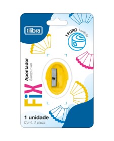 imagem principal do produto Apontador 1 Furo sem Depósito Fix - Blister