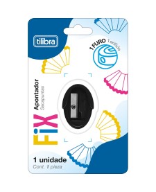imagem principal do produto Apontador 1 Furo sem Depósito Fix - Blister