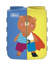 imagem principal do produto Apontador 2 Furos com Depósito AP15 Super Bichos - Sortido