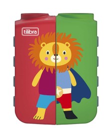 imagem principal do produto Apontador 2 Furos com Depósito AP15 Super Bichos - Sortido