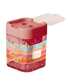 imagem de detalhe produto Apontador 2 Furos com Depóstito Gypsy - Sortido