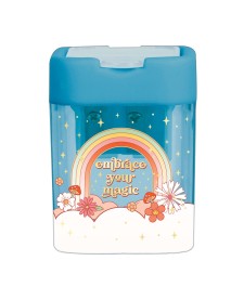 imagem principal do produto Apontador 2 Furos com Depóstito Gypsy - Sortido