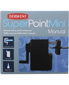 imagem de detalhe produto Apontador de Mesa Manual com Manivela 1 Furo com Depósito Super Point Médio