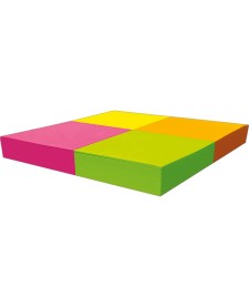 imagem principal do produto Bloco Adesivo Tili Notes 38x50mm 400 folhas 4 Cores Neon