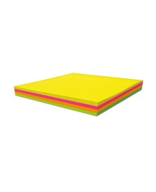 imagem principal do produto Bloco Adesivo Tili Notes 76x76mm 100 folhas 4 Cores Neon
