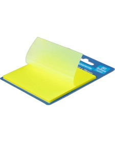 imagem principal do produto Bloco Adesivo Tili Notes 76x76mm 50 Folhas Transparente Amarelo