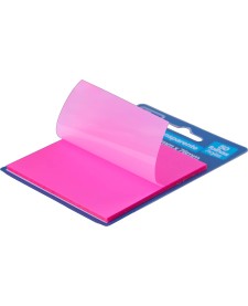 imagem principal do produto Bloco Adesivo Tili Notes 76x76mm 50 Folhas Transparente Rosa