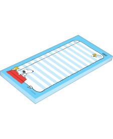 imagem principal do produto Bloco Tilembrete G Snoopy 82x209mm 50 Folhas