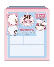 imagem de detalhe produto Bloco Tilembrete Jolie 80 x 91mm 100 Folhas