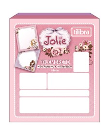 imagem de detalhe produto Bloco Tilembrete Jolie 80 x 91mm 100 Folhas