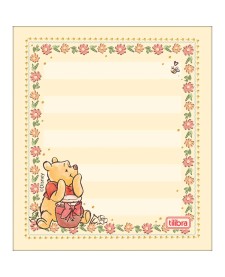 imagem de detalhe produto Bloco Tilembrete Pooh  80 x 91mm 100 Folhas