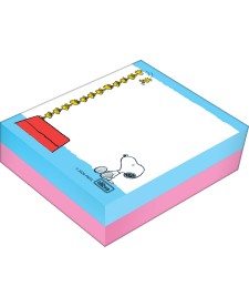 imagem principal do produto Bloco Tilembrete Snoopy 80X91mm 100 Folhas