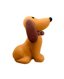 imagem de detalhe produto Borracha Brownie The Dog