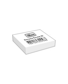 imagem principal do produto Borracha Escolar Branca 60 Pequena