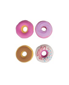 imagem principal do produto Borracha Lancheira Donuts - Pote com 4 unidades