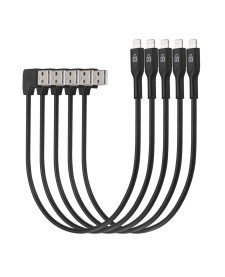 imagem principal do produto Cabo Conector Lightning - Pacote com 5 unidades