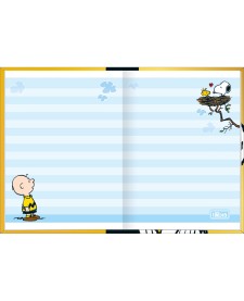 imagem de detalhe produto Caderneta Costurada Capa Dura Tilicharm Snoopy 144 Folhas