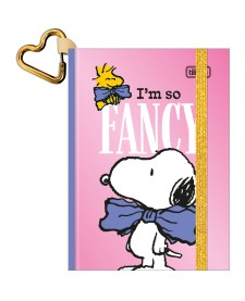 imagem principal do produto Caderneta Costurada Capa Dura Tilicharm Snoopy 144 Folhas