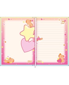 imagem de detalhe produto Caderneta Costurada Petit Capyclub 96 Folhas