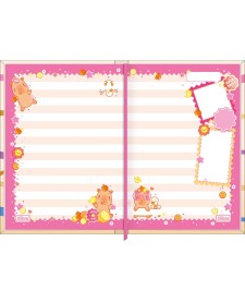 imagem de detalhe produto Caderneta Costurada Petit Capyclub 96 Folhas