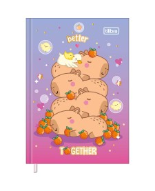 imagem principal do produto Caderneta Costurada Petit Capyclub 96 Folhas