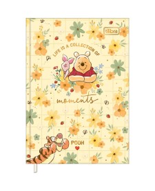 imagem principal do produto Caderneta Costurada Petit Pooh 96 Folhas