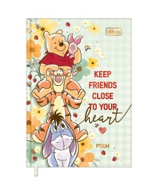 imagem principal do produto Caderneta Costurada Petit Pooh 96 Folhas