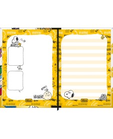 imagem de detalhe produto Caderneta Costurada Petit Snoopy 96 Folhas