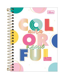 imagem principal do produto Caderneta Espiral Capa Dura 1/8 Be Nice 80 Folhas