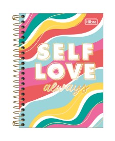 imagem principal do produto Caderneta Espiral Capa Dura 1/8 Be Nice 80 Folhas