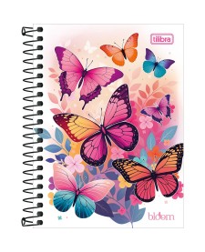 imagem principal do produto Caderneta Espiral Capa Dura 1/8 Bloom 80 Folhas