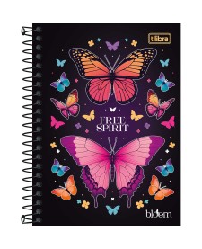 imagem principal do produto Caderneta Espiral Capa Dura 1/8 Bloom 80 Folhas
