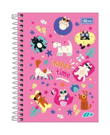 imagem principal do produto Caderneta Espiral Capa Dura 1/8 D+ 96 Folhas