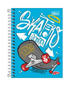 imagem principal do produto Caderneta Espiral Capa Dura 1/8 D+ 96 Folhas