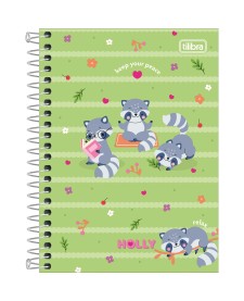 imagem principal do produto Caderneta Espiral Capa Dura 1/8 Holly 80 Folhas