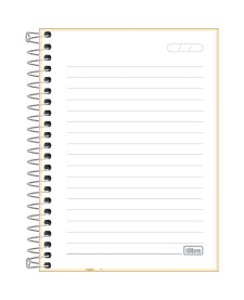 imagem de detalhe produto Caderneta Espiral Capa Dura 1/8 Hug Me 80 Folhas