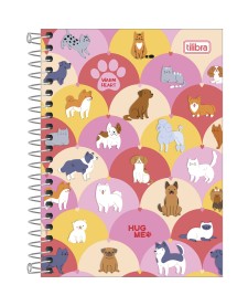 imagem principal do produto Caderneta Espiral Capa Dura 1/8 Hug Me 80 Folhas