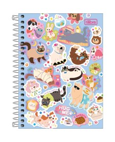 imagem principal do produto Caderneta Espiral Capa Dura 1/8 Hug Me 80 Folhas