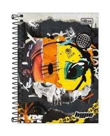 imagem principal do produto Caderneta Espiral Capa Dura 1/8 Hype 80 Folhas