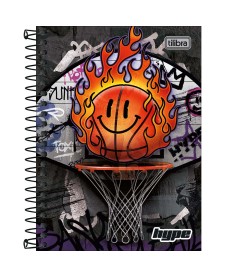 imagem principal do produto Caderneta Espiral Capa Dura 1/8 Hype 80 Folhas