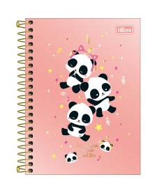 imagem principal do produto Caderneta Espiral Capa Dura 1/8 Lolvey Friend 80 Folhas