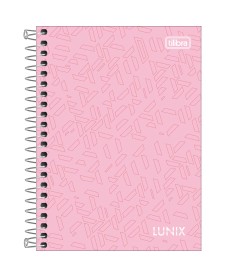 imagem principal do produto Caderneta Espiral Capa Dura 1/8 Lunix 80 Folhas