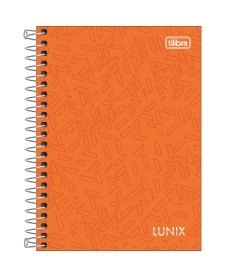 imagem principal do produto Caderneta Espiral Capa Dura 1/8 Lunix 80 Folhas