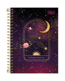 imagem principal do produto Caderneta Espiral Capa Dura 1/8 Magic 80 Folhas