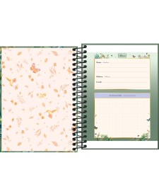 imagem de detalhe produto Caderneta Espiral Capa Dura 1/8 Naturalis 80 Folhas