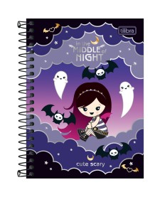 imagem principal do produto Caderneta Espiral Capa Dura 1/8 Plush Poison 80 Folhas