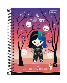 imagem principal do produto Caderneta Espiral Capa Dura 1/8 Plush Poison 80 Folhas