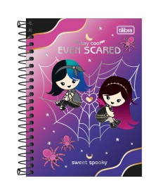 imagem principal do produto Caderneta Espiral Capa Dura 1/8 Plush Poison 80 Folhas