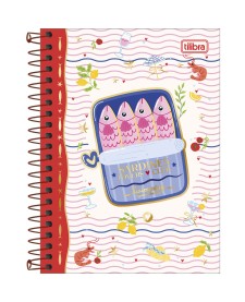 imagem principal do produto Caderneta Espiral Capa Dura 1/8 Seamalfi 80 Folhas