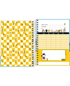 imagem de detalhe produto Caderneta Espiral Capa Dura 1/8 Snoopy 80 Folhas